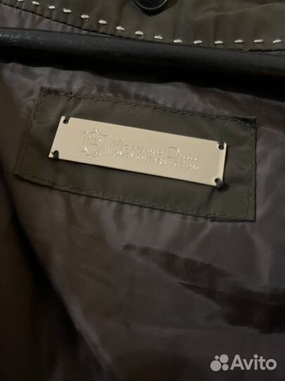 Пуховик с мехом Massimo Dutti