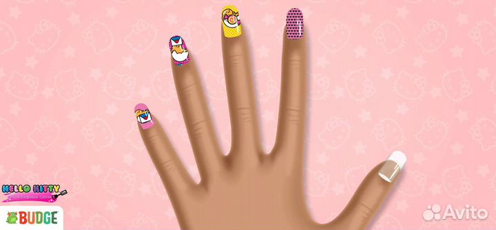 Трафареты для ногтей