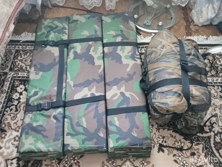 Коврики тактический и спальник