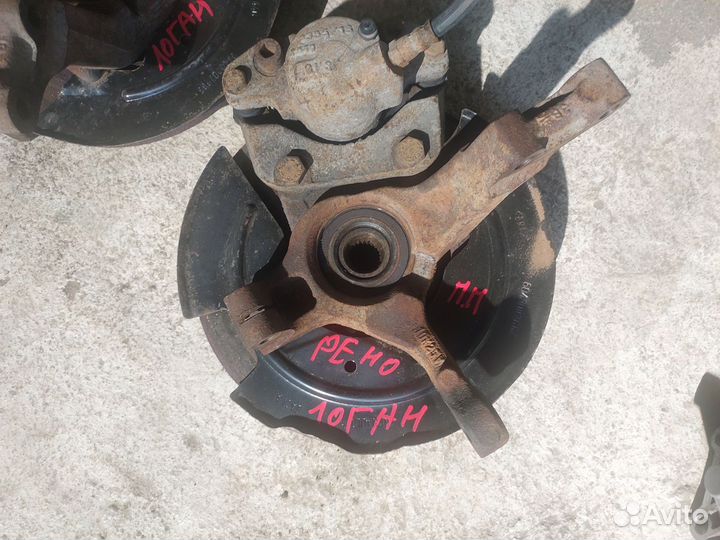 Поворотный кулак Renault Logan 1