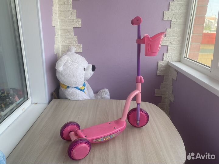 Самокат детский трехколесный