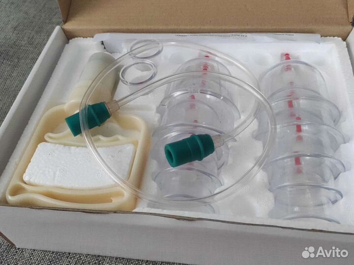 Набор вакуумных массажных банок