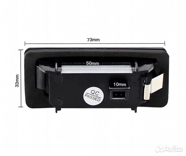 Подсветка номера Audi A1 A4 S4 A5 S5 A6 A7 Q5 TT