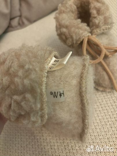 Пинетки из мериноса wool house