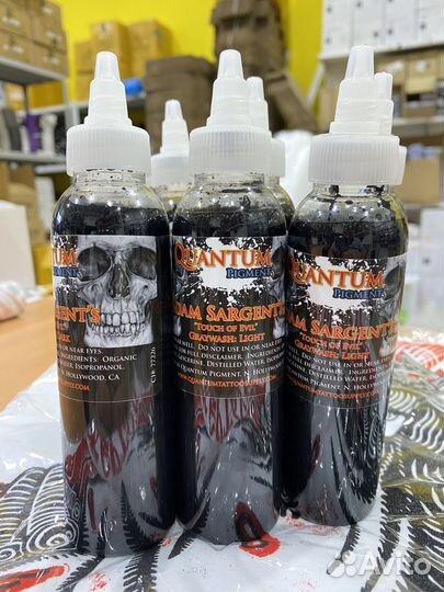 Тату краска США qauntum теневая для практики