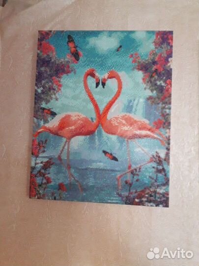 Алмазная вышивка готовая работа