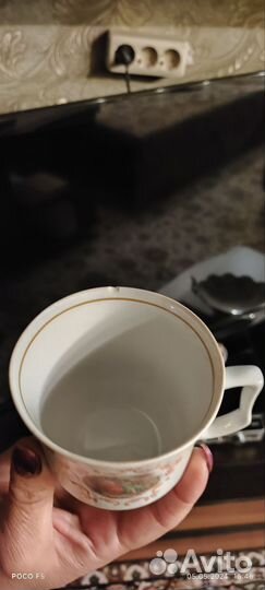 Чайно кофейный сервиз гдр