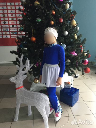 Костюм форма комбинезон для фигурного катания 122