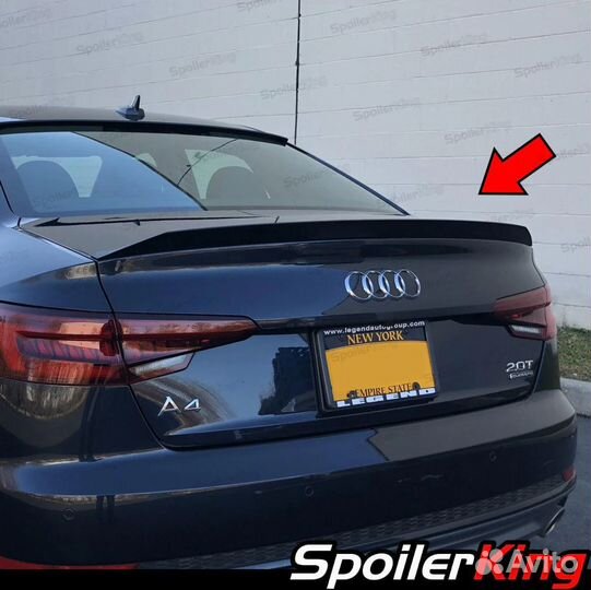 Дактейл спойлер Audi A4 B9