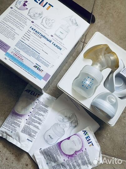 Молокоотсос ручной philips avent новый