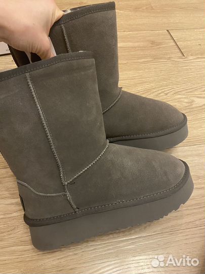 Угги натуральная замша 39 р