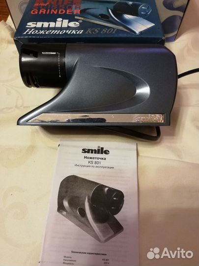 Ножеточка smile KS-801, электрическая Новая