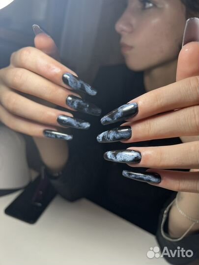 Маникюр с покрытием