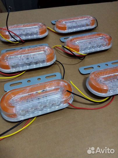 Фонарь габаритный на Газель 6шт