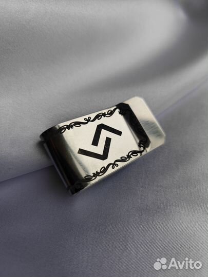 Зажим для денег ручная работа