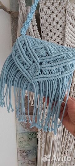 Сумка макраме