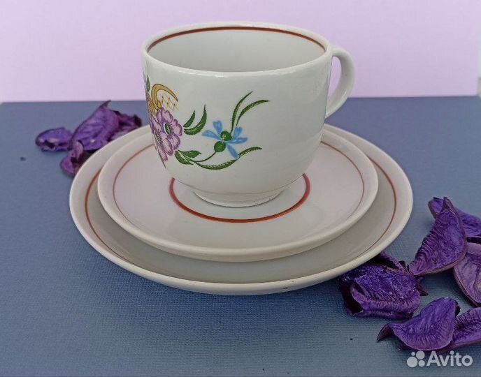 Кофейный набор (чашки с блюдцами)