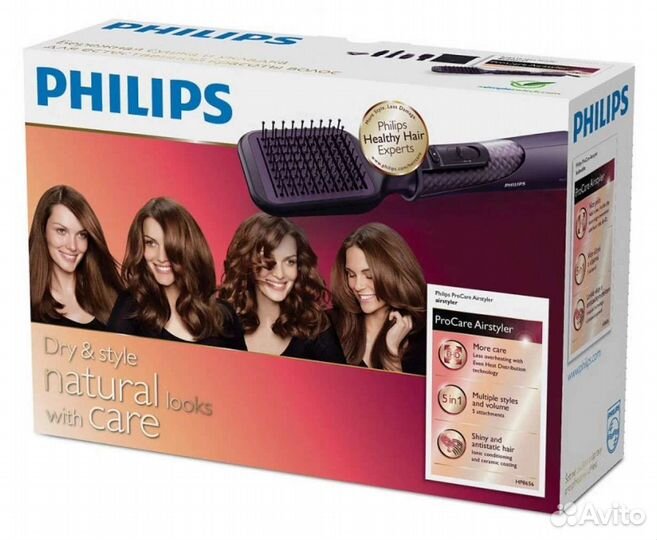 Фен-щетка Philips HP8656 ProCare