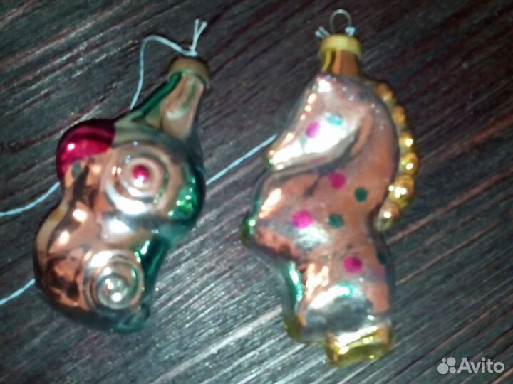 Игрушки на ёлку СССР