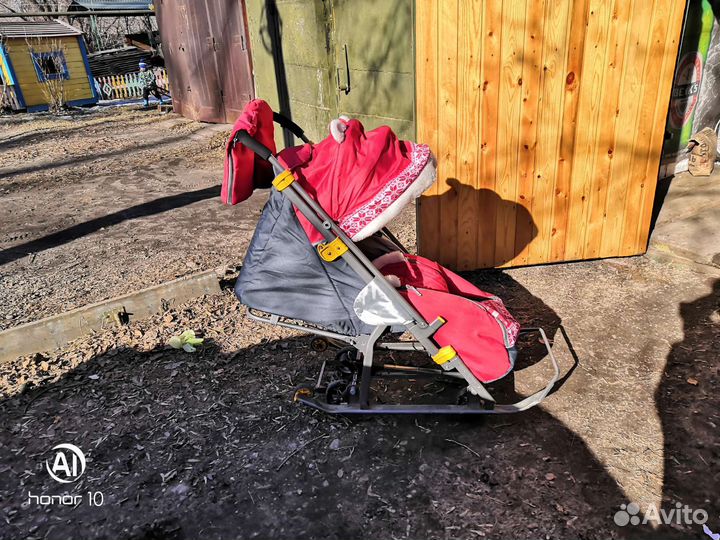 Санки коляска Ника