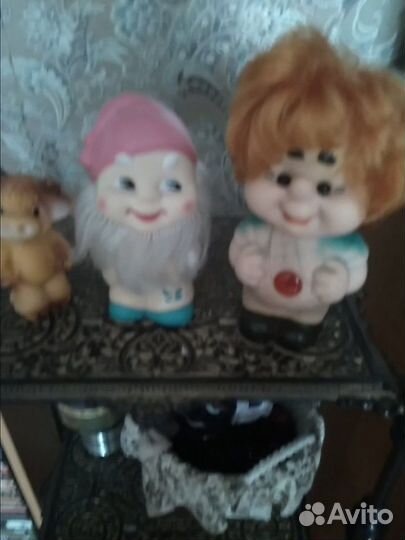 Резиновые игрушки из СССР