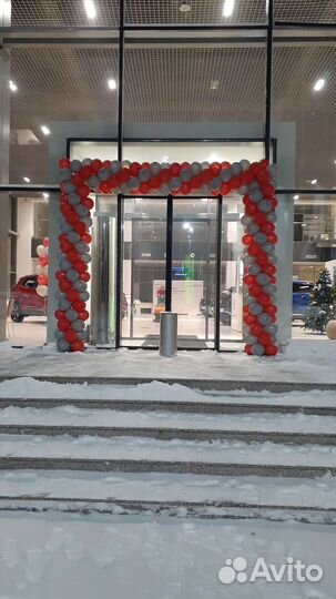 Оформление шарами,гелиевые шары, гирлянда из шаров