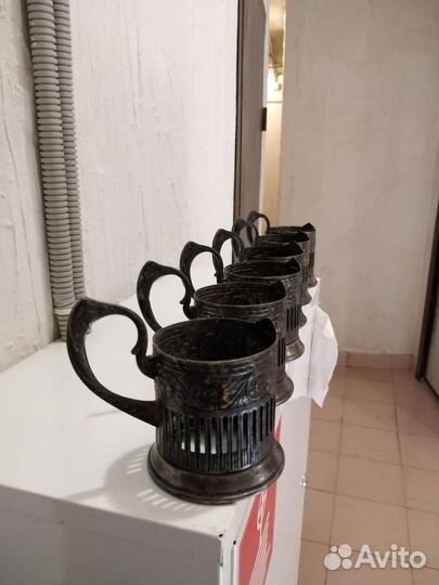 Подстаканники Кольчугино наборы 6 шт