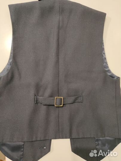 Школьный комплект брюки и жилетка