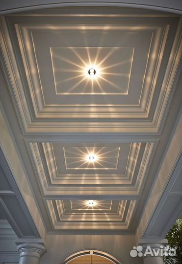 Панель Кессоны из гипса