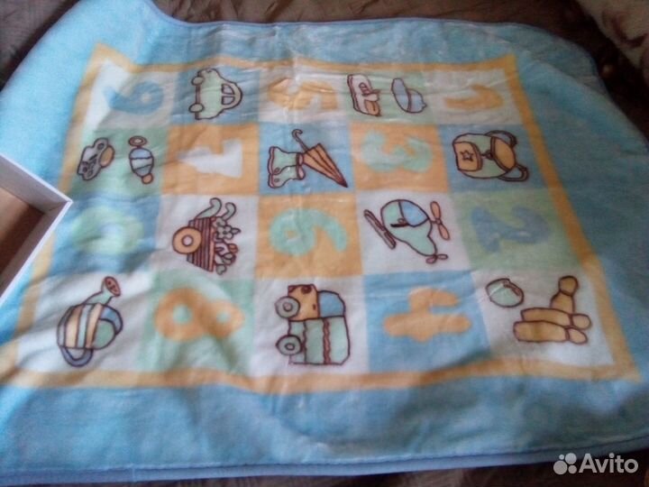 Одеяло тёплое детское новое