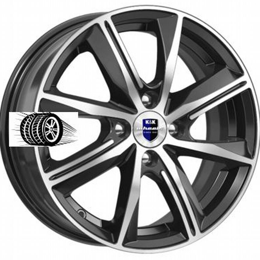Литые диски K&K 6×R15 4×100