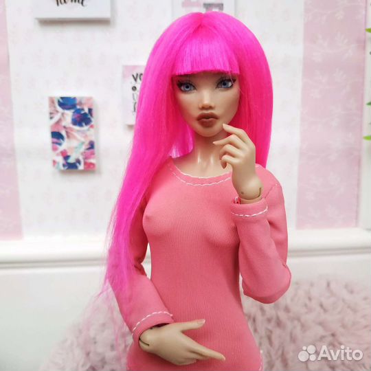 Парик для бжд на о.г 11 см