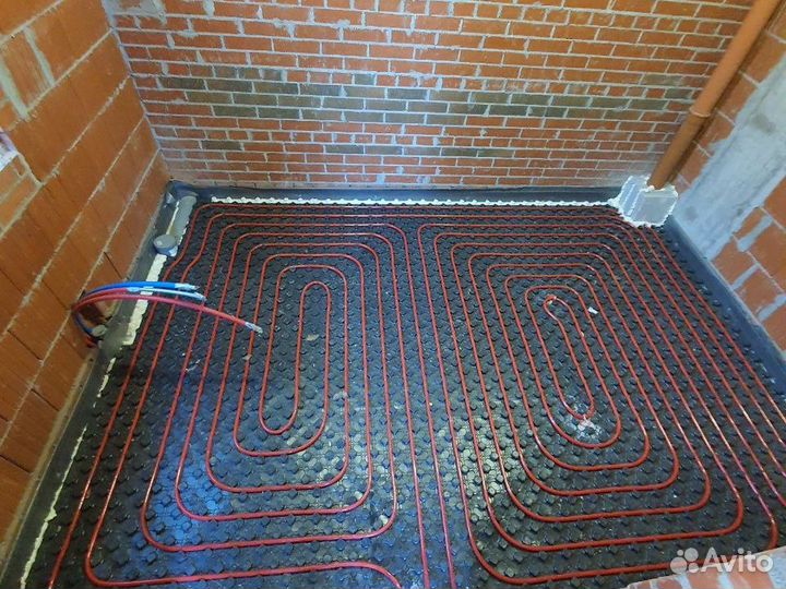 Монтаж теплого пола