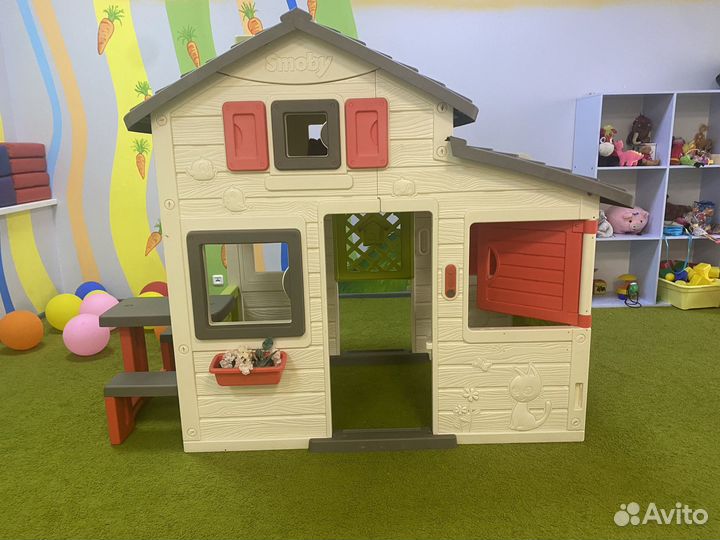 Детский игровой домик уличный пластиковый