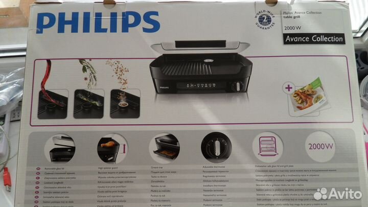 Продается новый гриль Philips HD6360/20