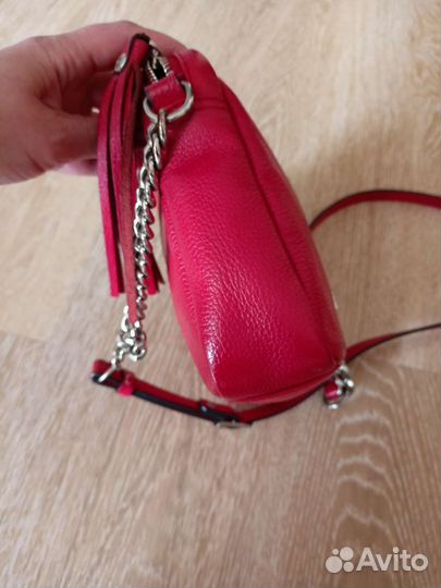 Сумка кроссбоди натуральная кожа