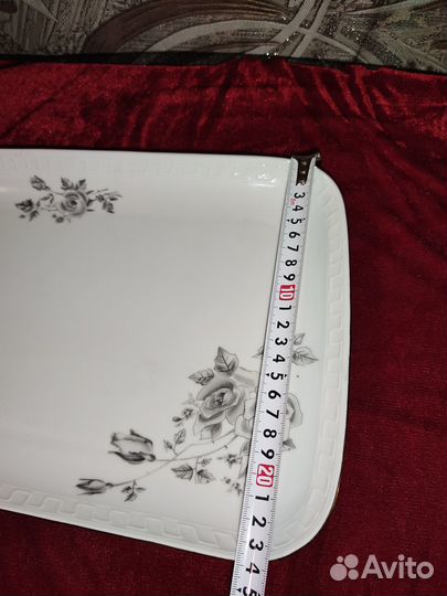Поднос польский фарфоровый из СССР
