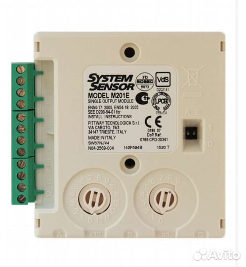 System sensor m210e
