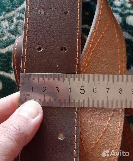 Ремень командирский натуральная кожа СССР