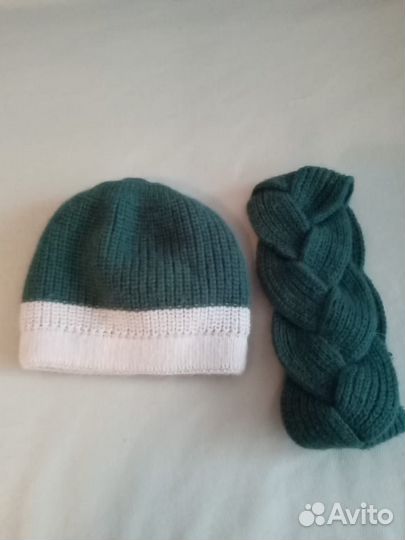 Шапка женская вязаная