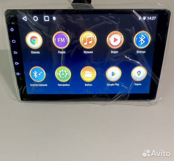 Магнитола 2 din android 9 дюймов IPS 2/32Gb.Новая