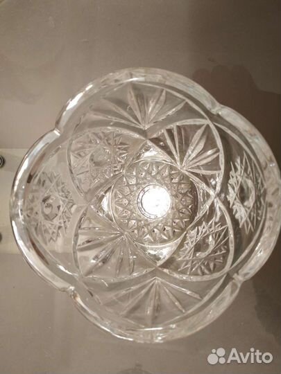 Конфетница хрусталь СССР