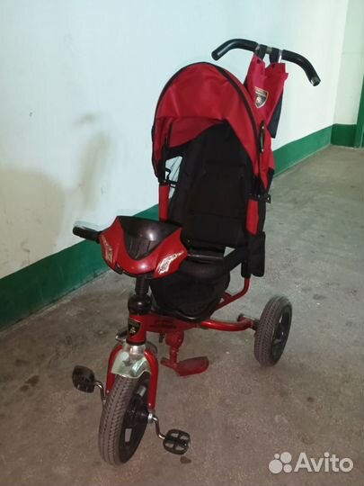 Детский велосипед-коляска Lamborghini