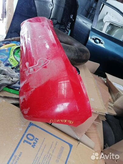 Бампер задний KIA Picanto до 2008 (8661107000)