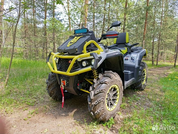 Квадроцикл Aodes MAX 1000 MUD PRO 2024 Серебро