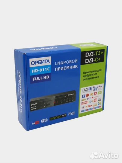 Цифровая DVB T2 C+ приставка