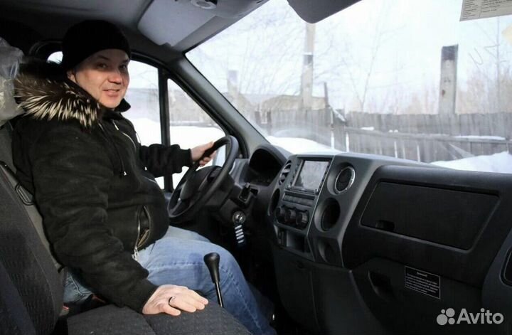 Водитель на газель