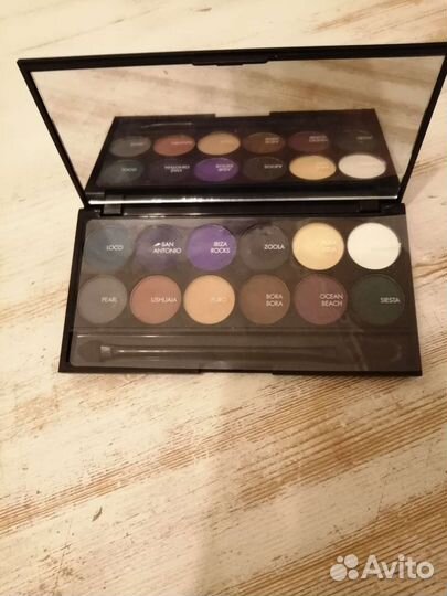 Палитра теней Sleek