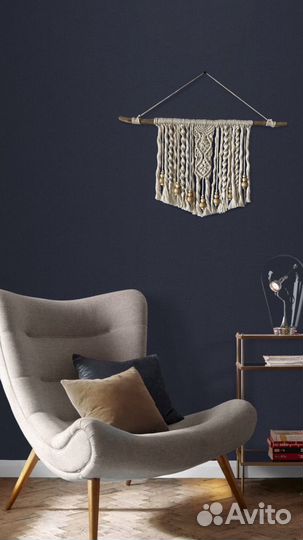 Настенное панно в технике макраме