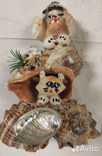 Композиция из ракушек